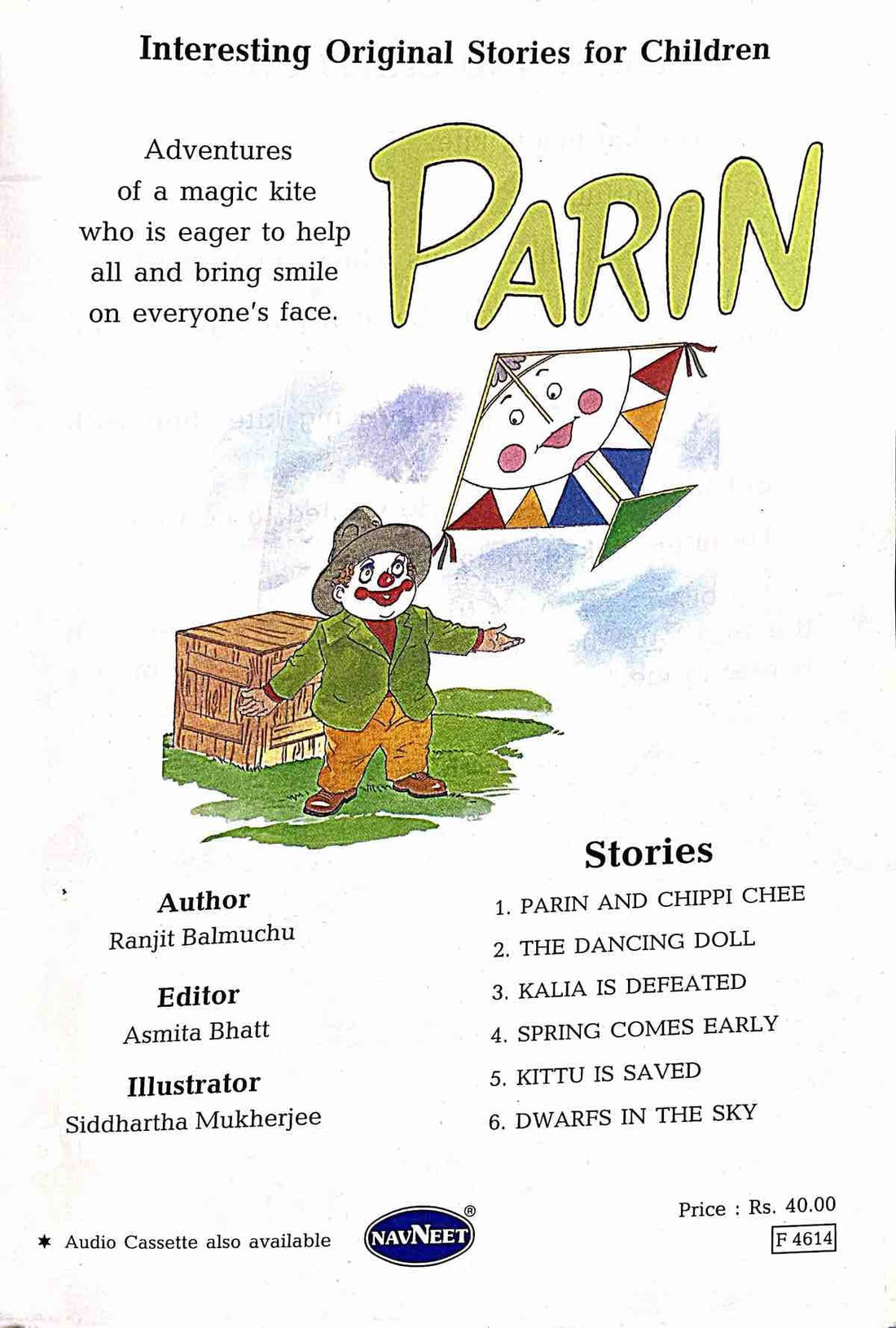 Interesting Original Stories For Children: Parin: Adventures of a Magic Kite