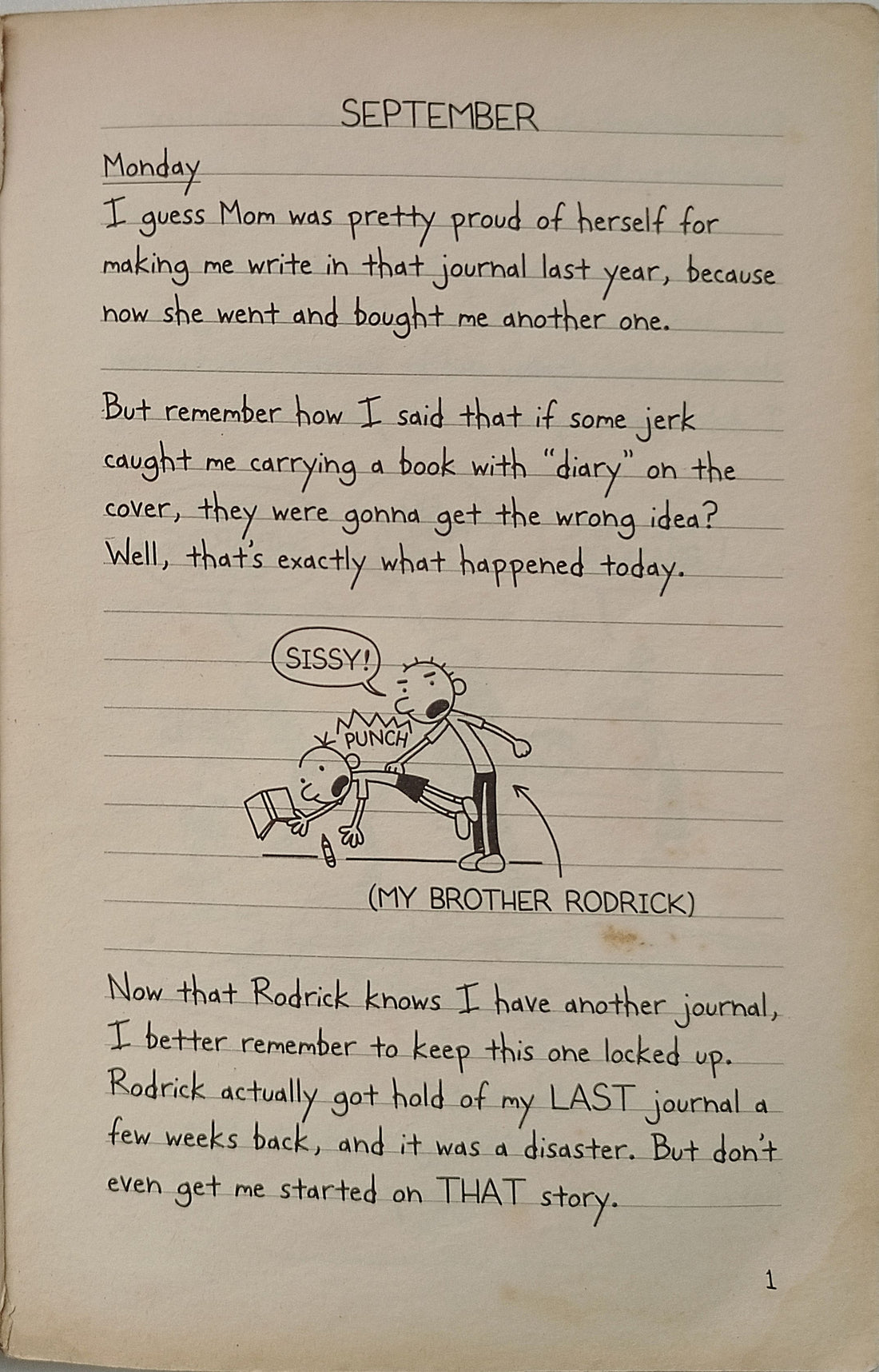 Diary of a Wimpy Kid #2 Rodrick Rules