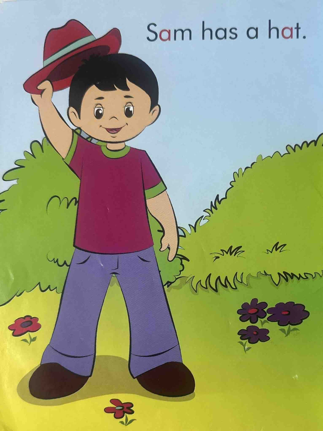 Happy Phonics Stories #1 Sam and His Cat