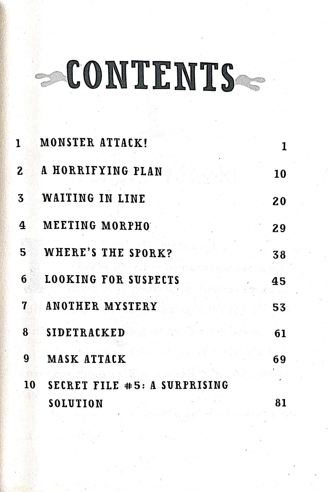 The Hardy Boys: Secret Files #5 A Monster of a Mystery