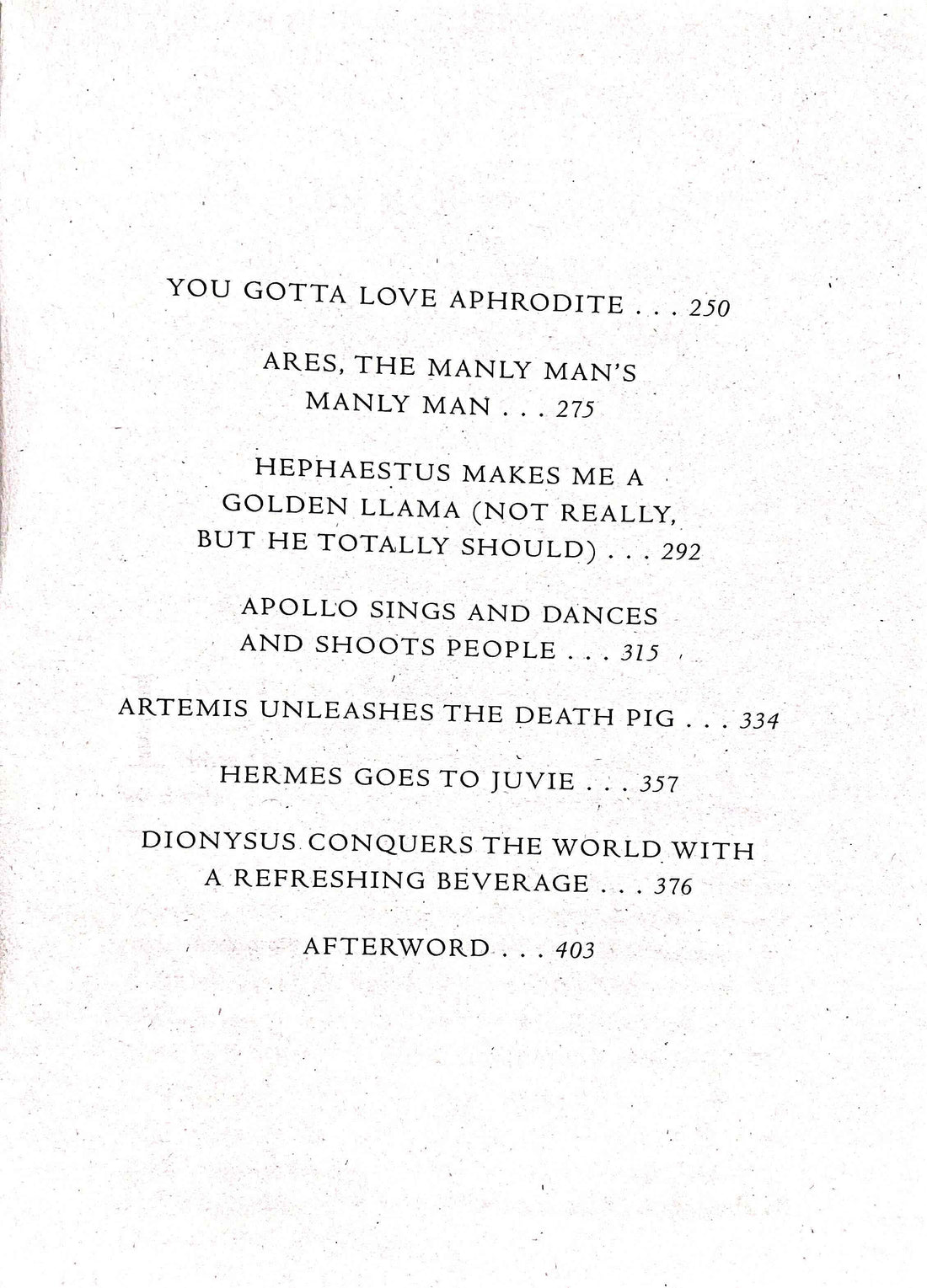 Percy Jackson and the Greek Gods