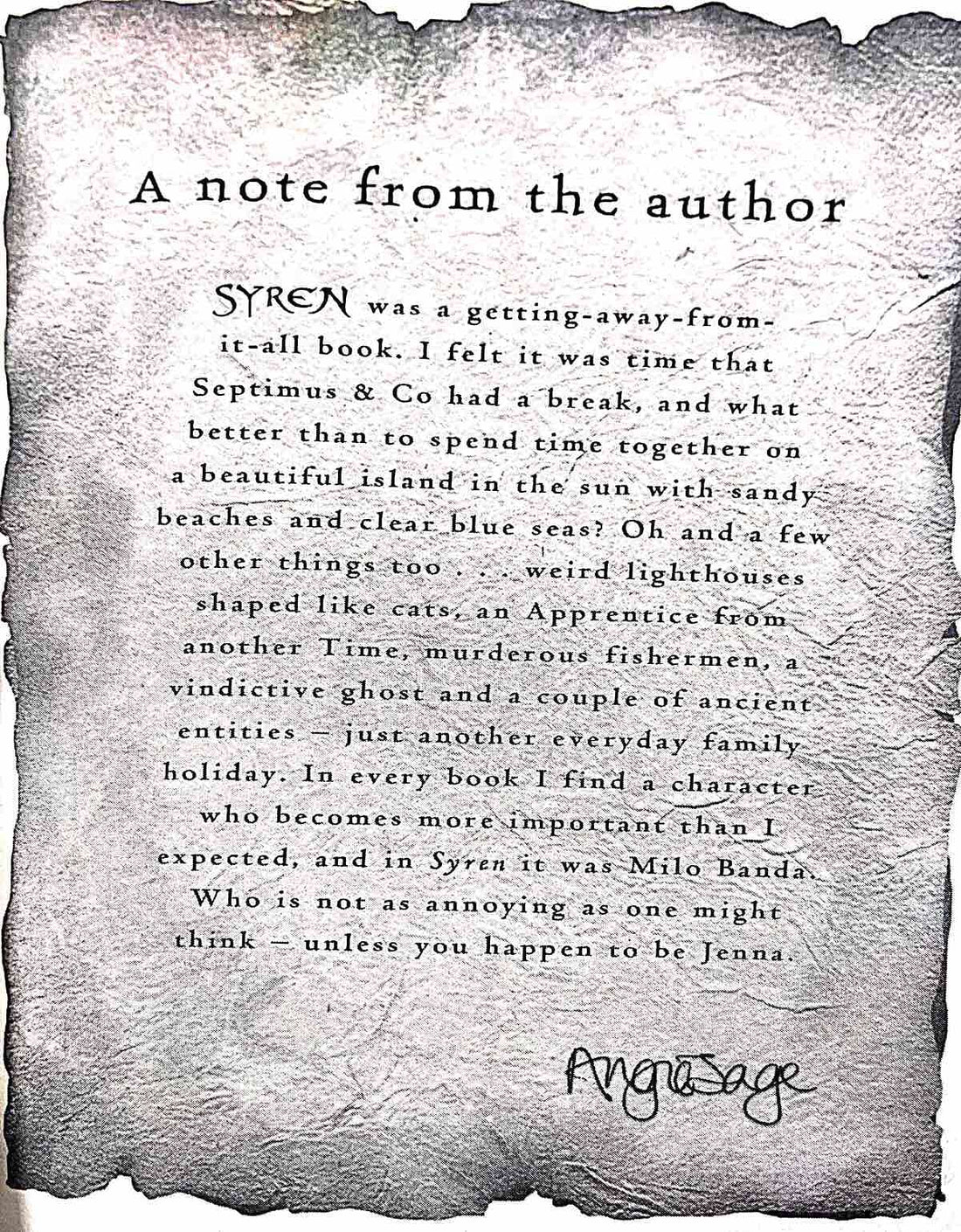 Septimus Heap #5 Syren