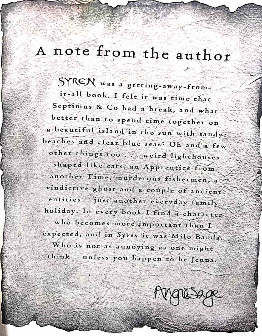 Septimus Heap #5 Syren