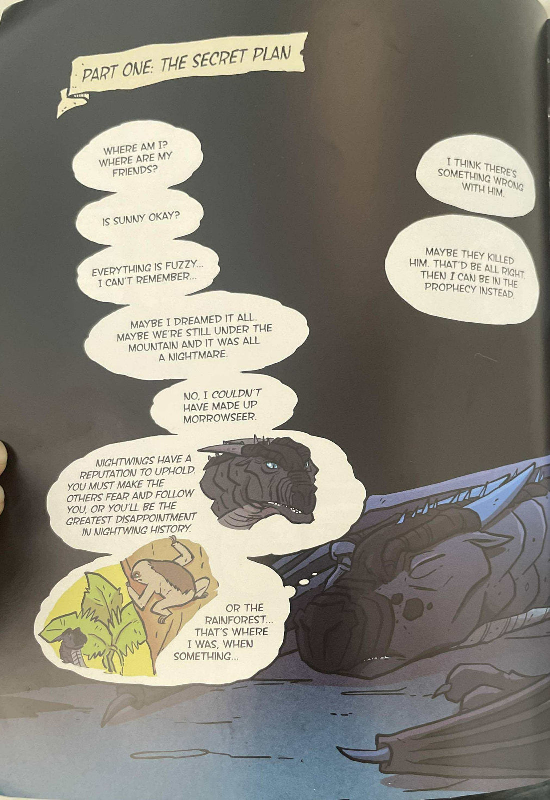 Wings of Fire #4 The Dark Secret (The Graphic Novel)