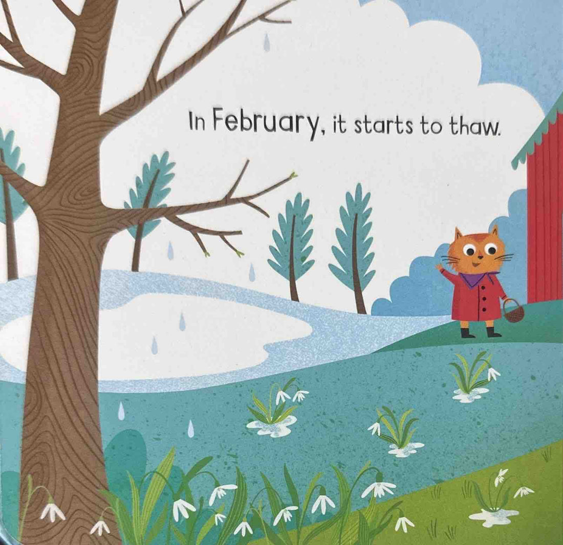 Usborne Little Board Books: Months of the Year