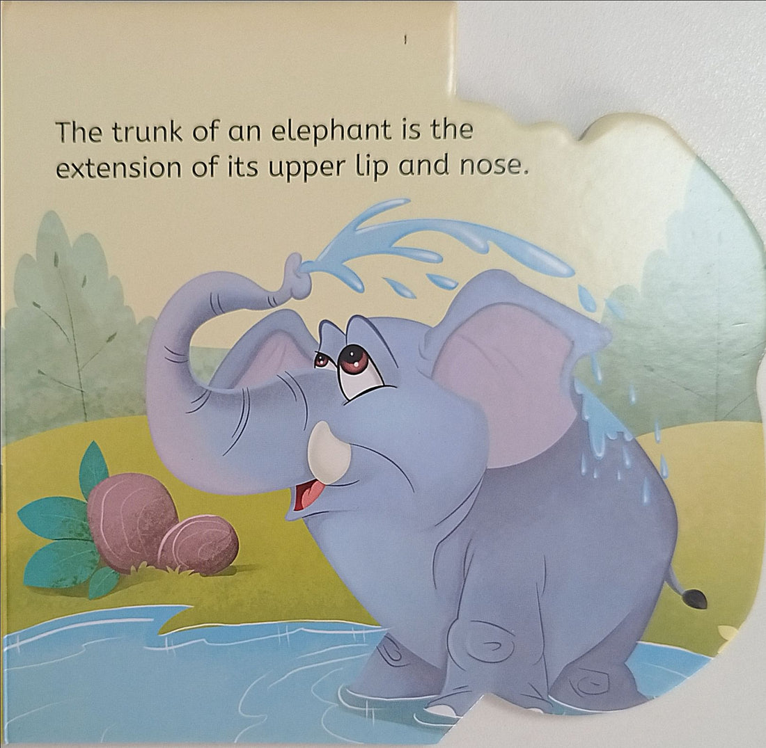 My First Shaped Board Book: My First Shaped Board Book Elephant