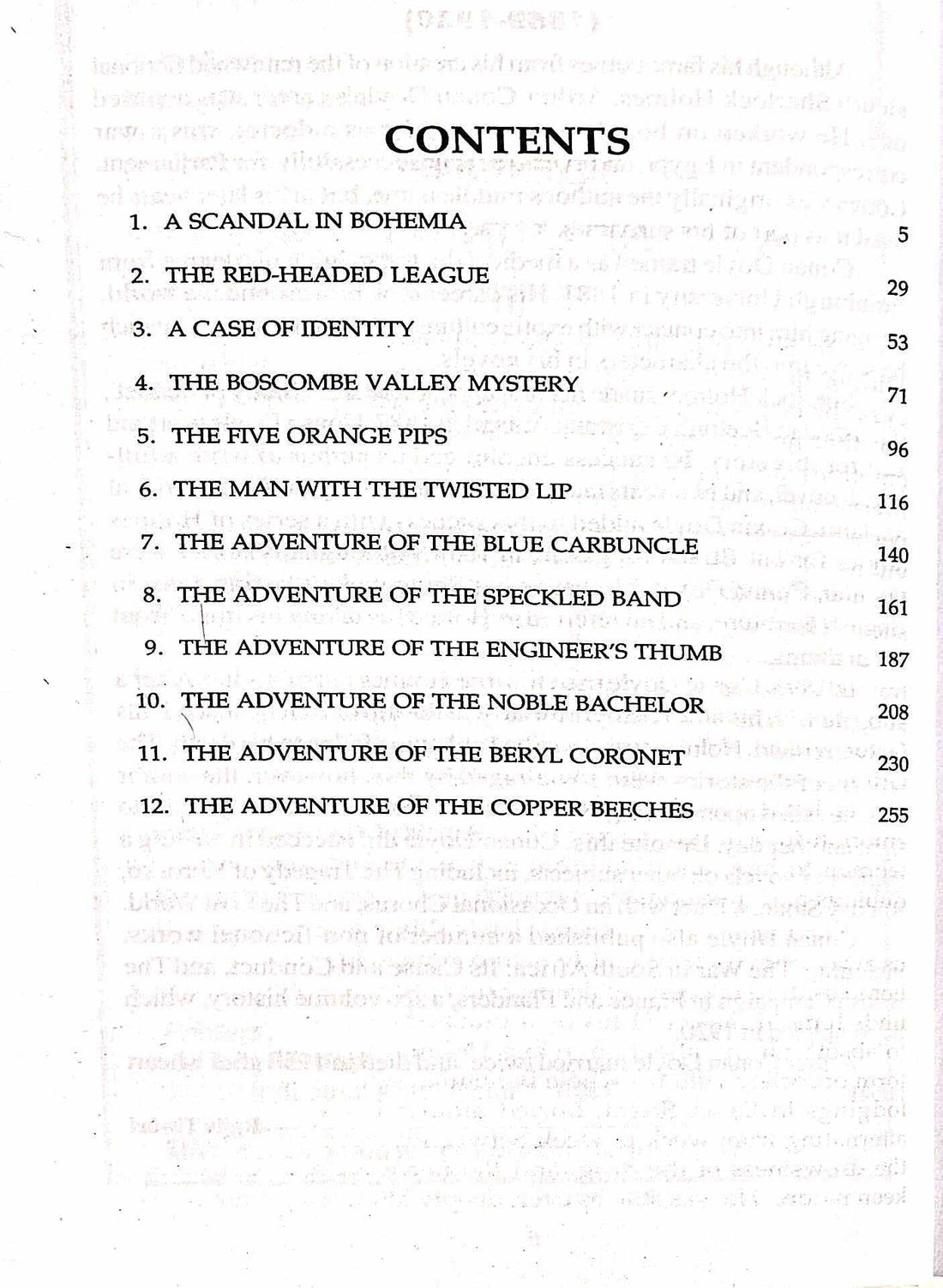 The Adventures of Sherlock Holmes (Manoj Publications)