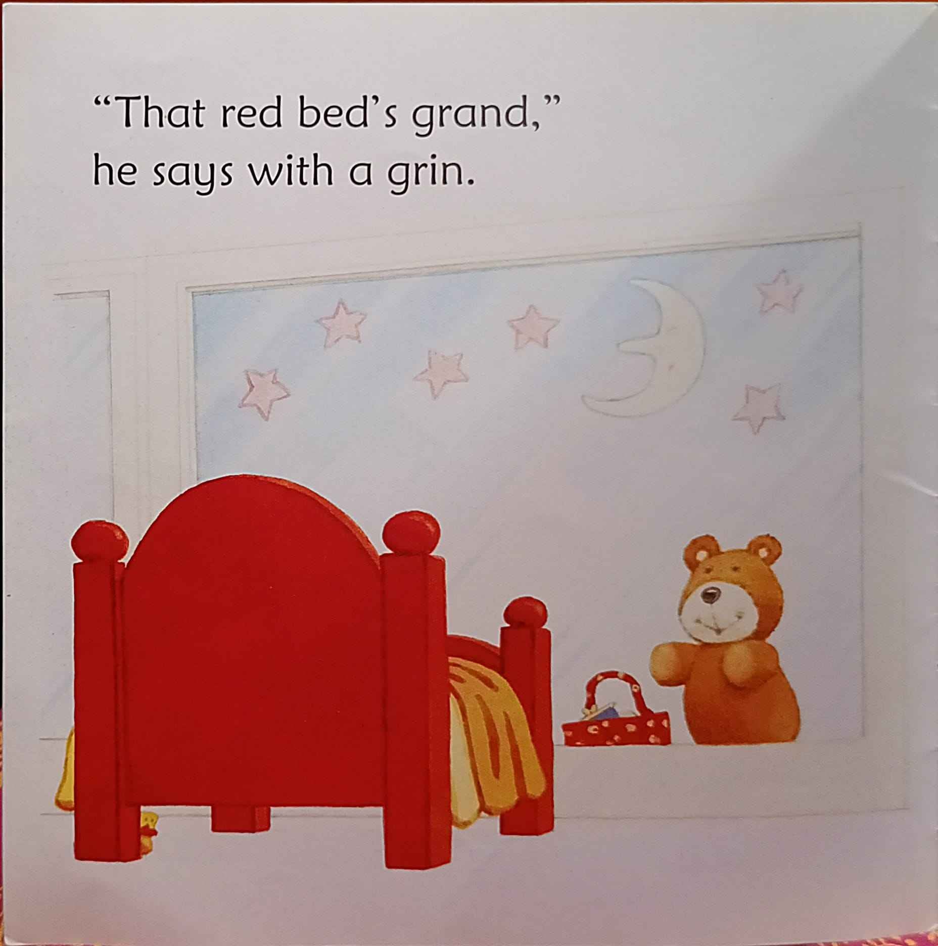 Usborne Phonics Readers: Ted in a Red Bed