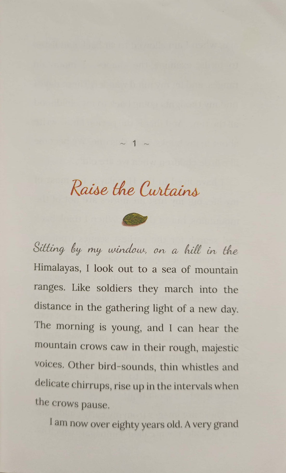 When I Was a Boy (Scenes and Stories From My Childhood)