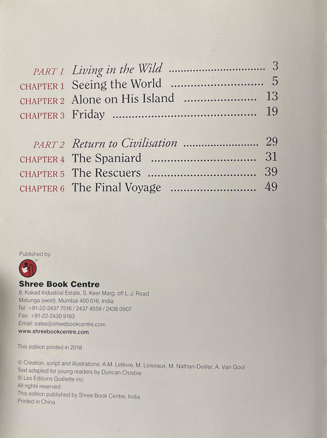 Robinson Crusoe (Junior Classics)