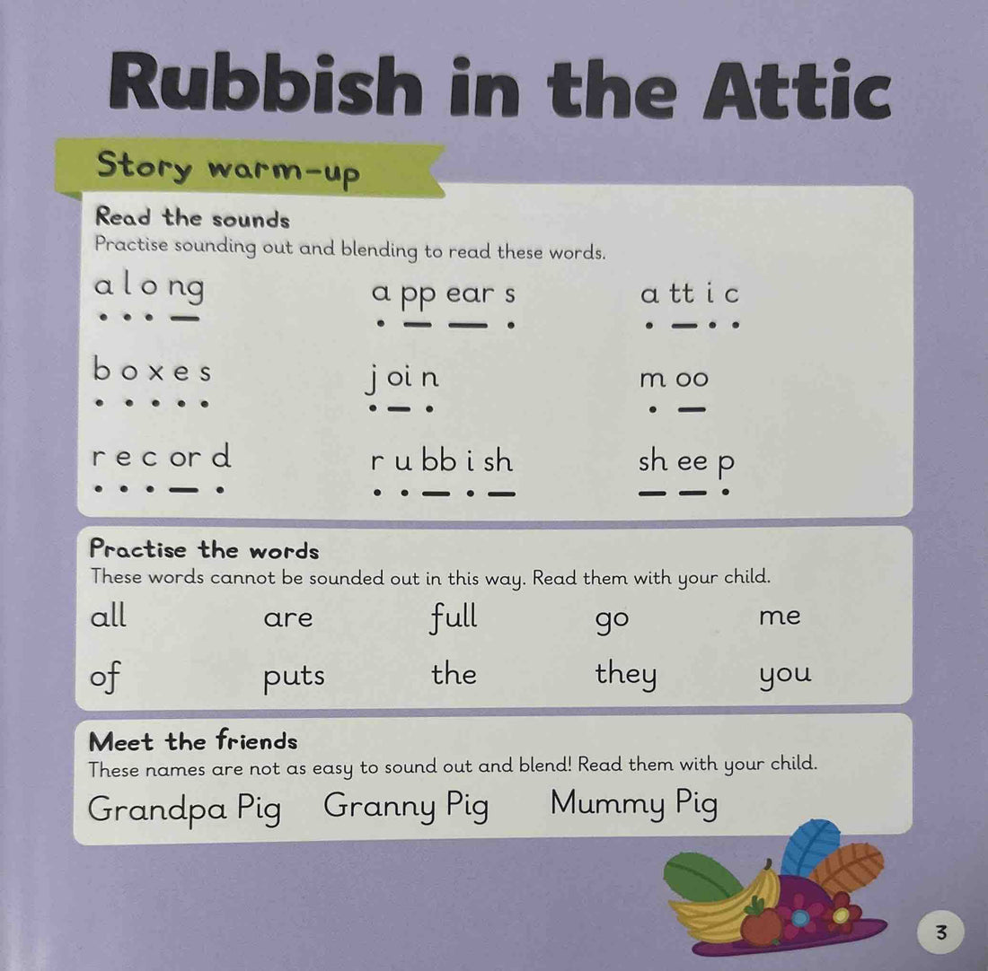 Learn with Peppa Pig Level 2, Book 6 Rubbish in the Attic
