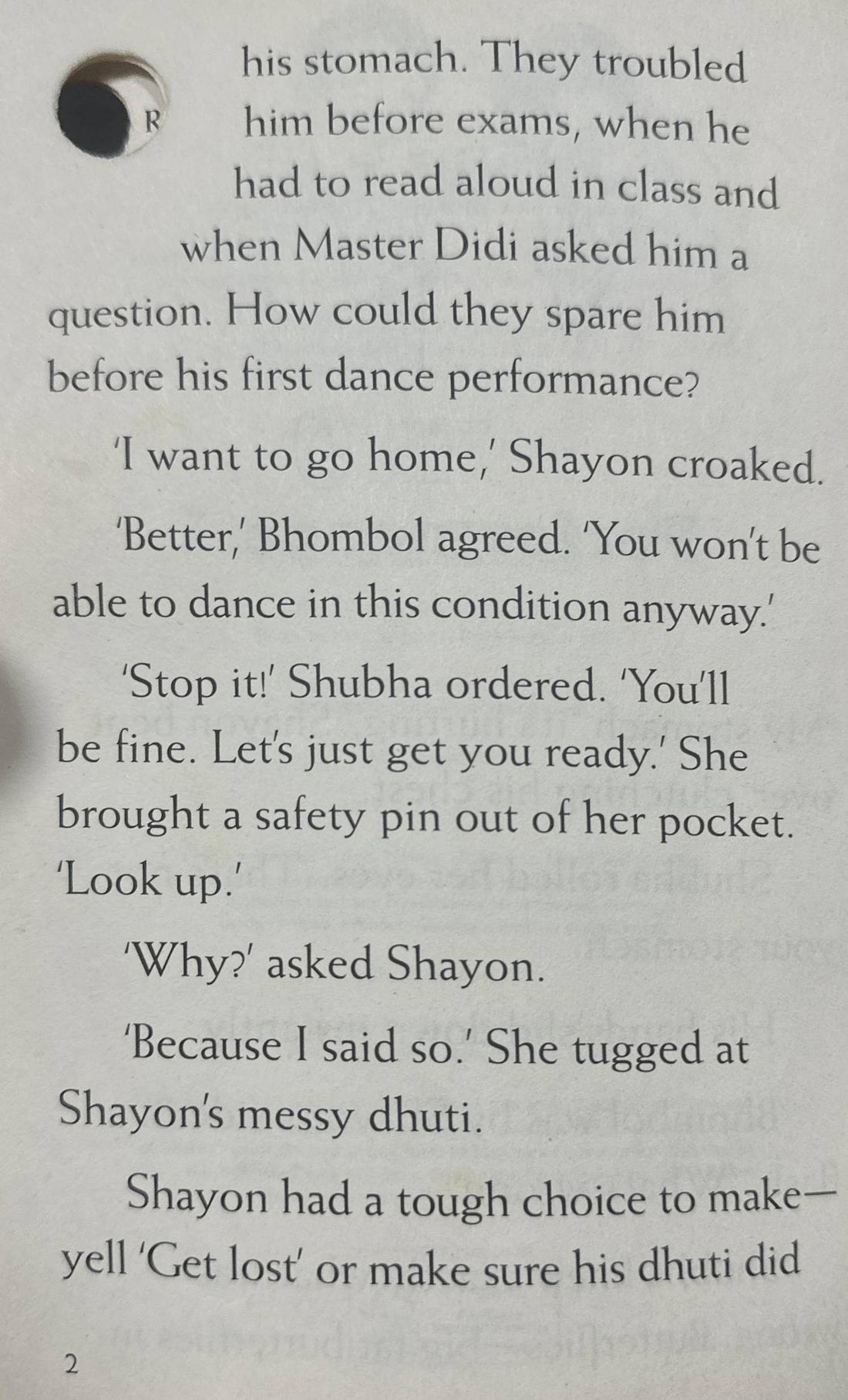 Hole Books: The Chhau Champ