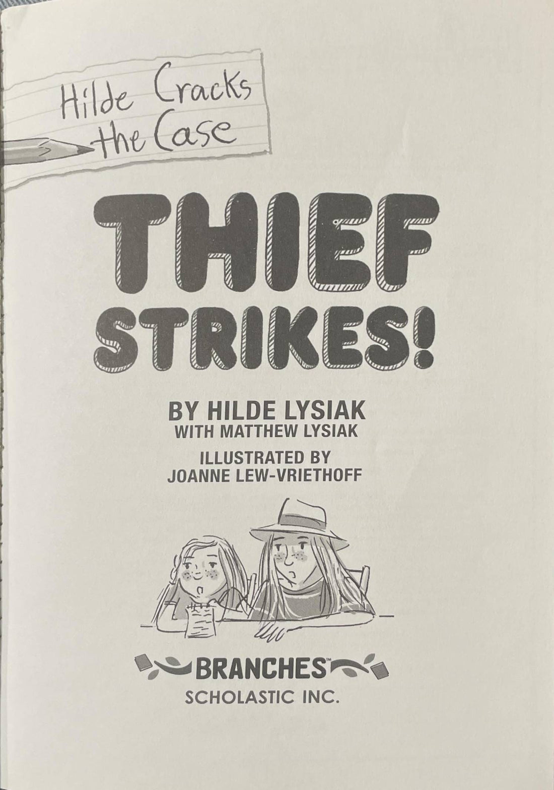 Hilde Cracks the Case #6 Thief Strikes!