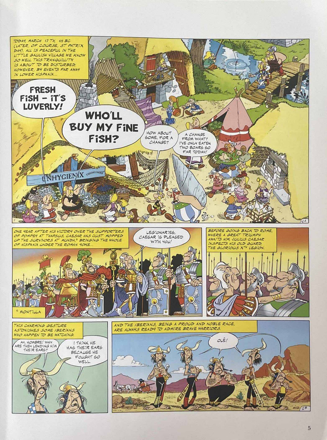 Asterix #14 Asterix in Spain