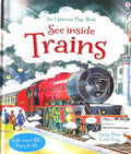 Usborne Flap Books: See Inside Trains
