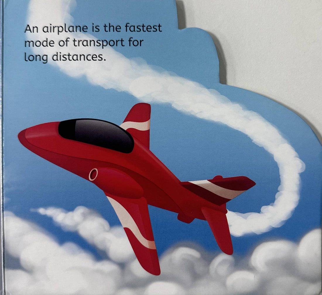 My First Shaped Board Book: My First Shaped Board Book Airplane