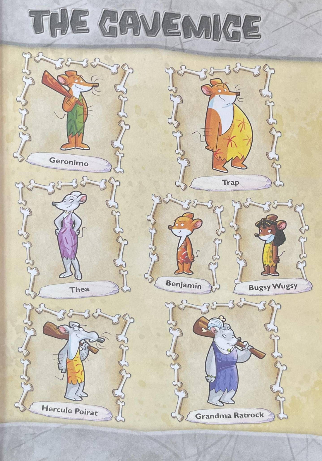 Geronimo Stilton Cavemice #7 I'm a Scaredy-Mouse!