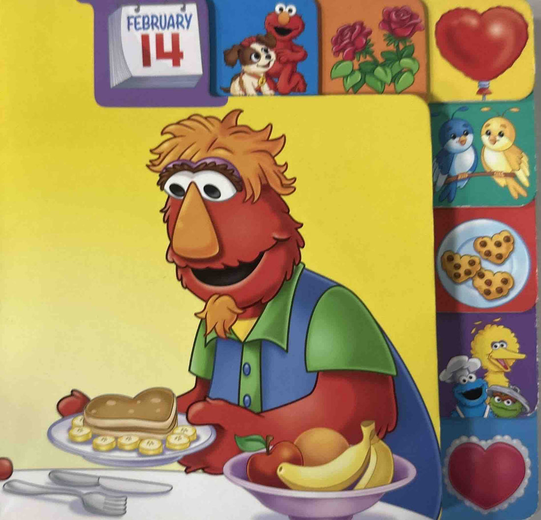 Sesame Street: Lots of Love From Elmo (A Valentine's Day Counting Book)