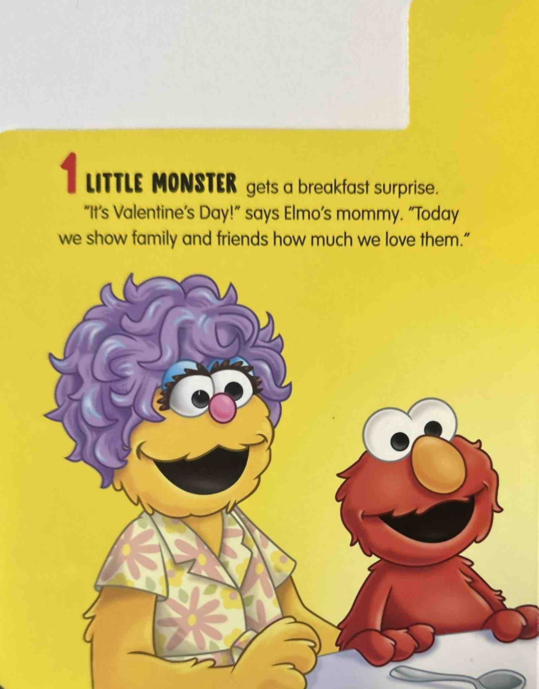 Sesame Street: Lots of Love From Elmo (A Valentine's Day Counting Book)