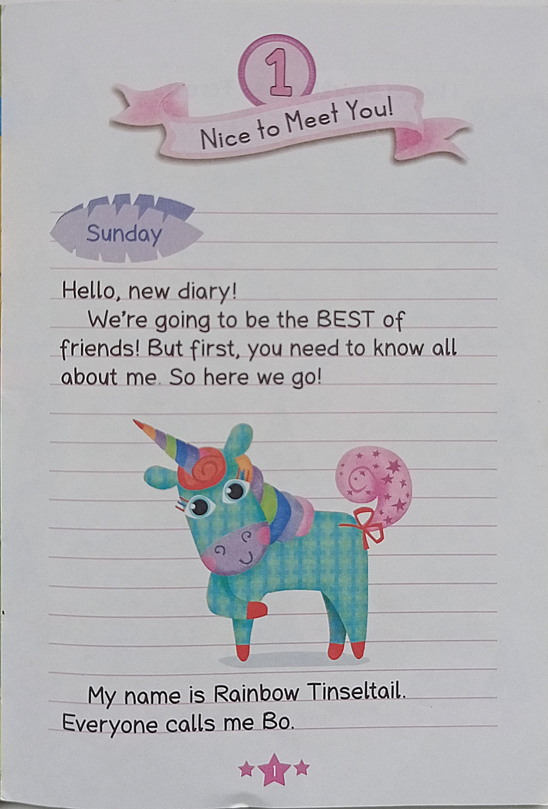 Unicorn Diaries #1 Bo's Magical New Friend