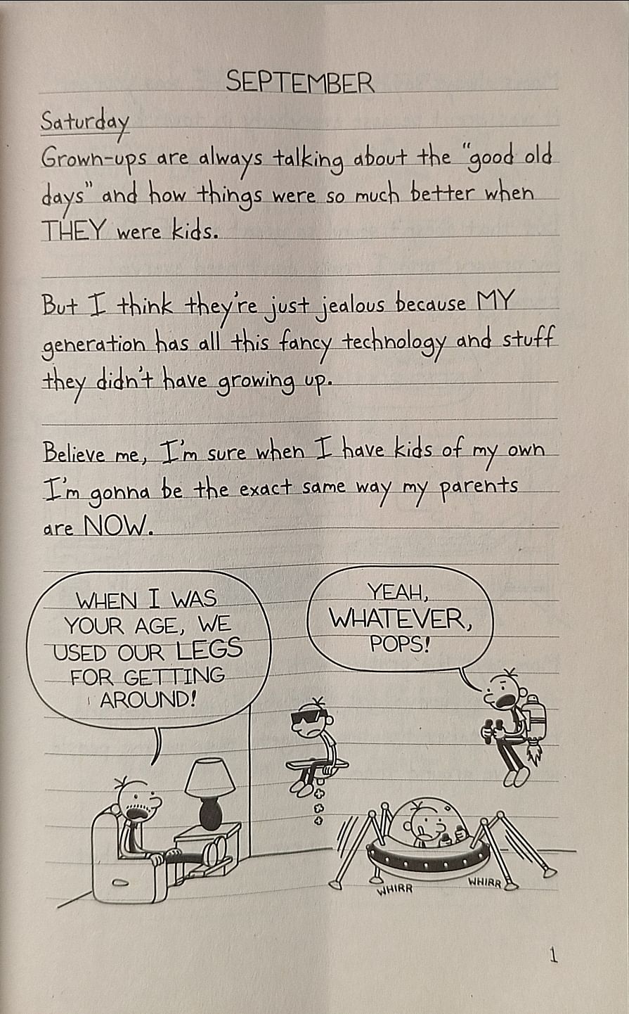 Diary of a Wimpy Kid #10 Old School