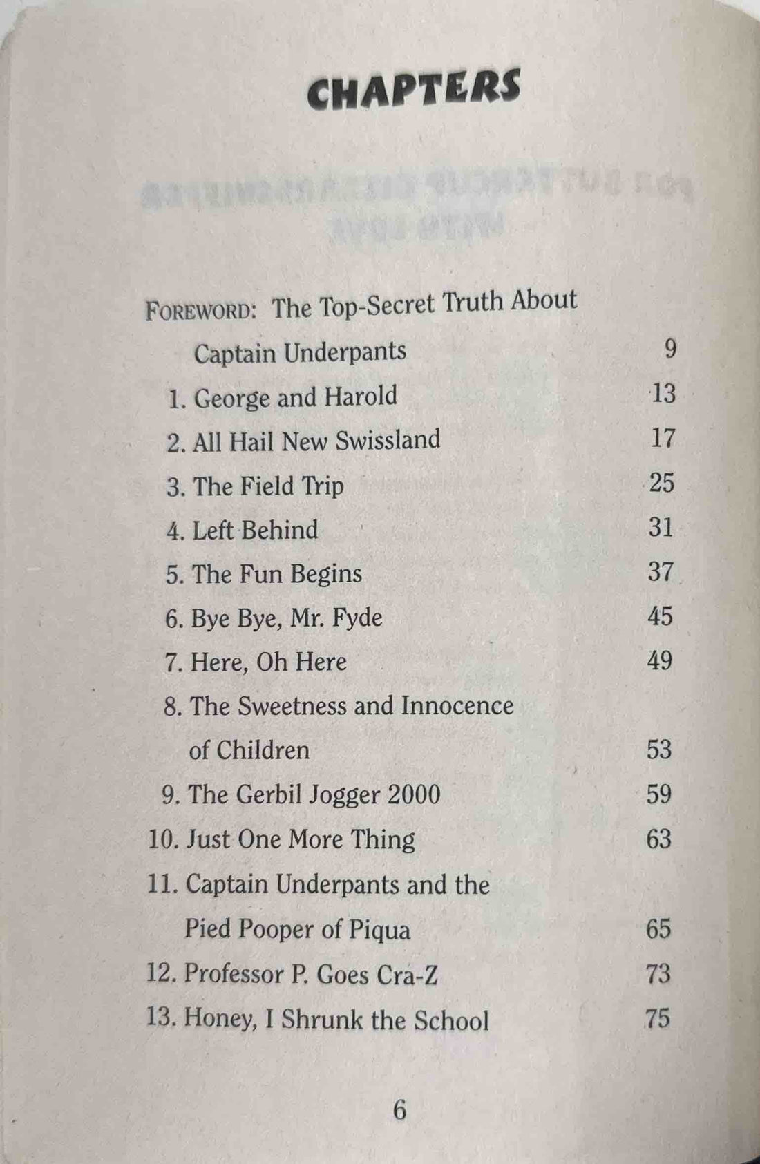 Captain Underpants #4 Captain Underpants And The Perilous Plot Of Professor Poopypants