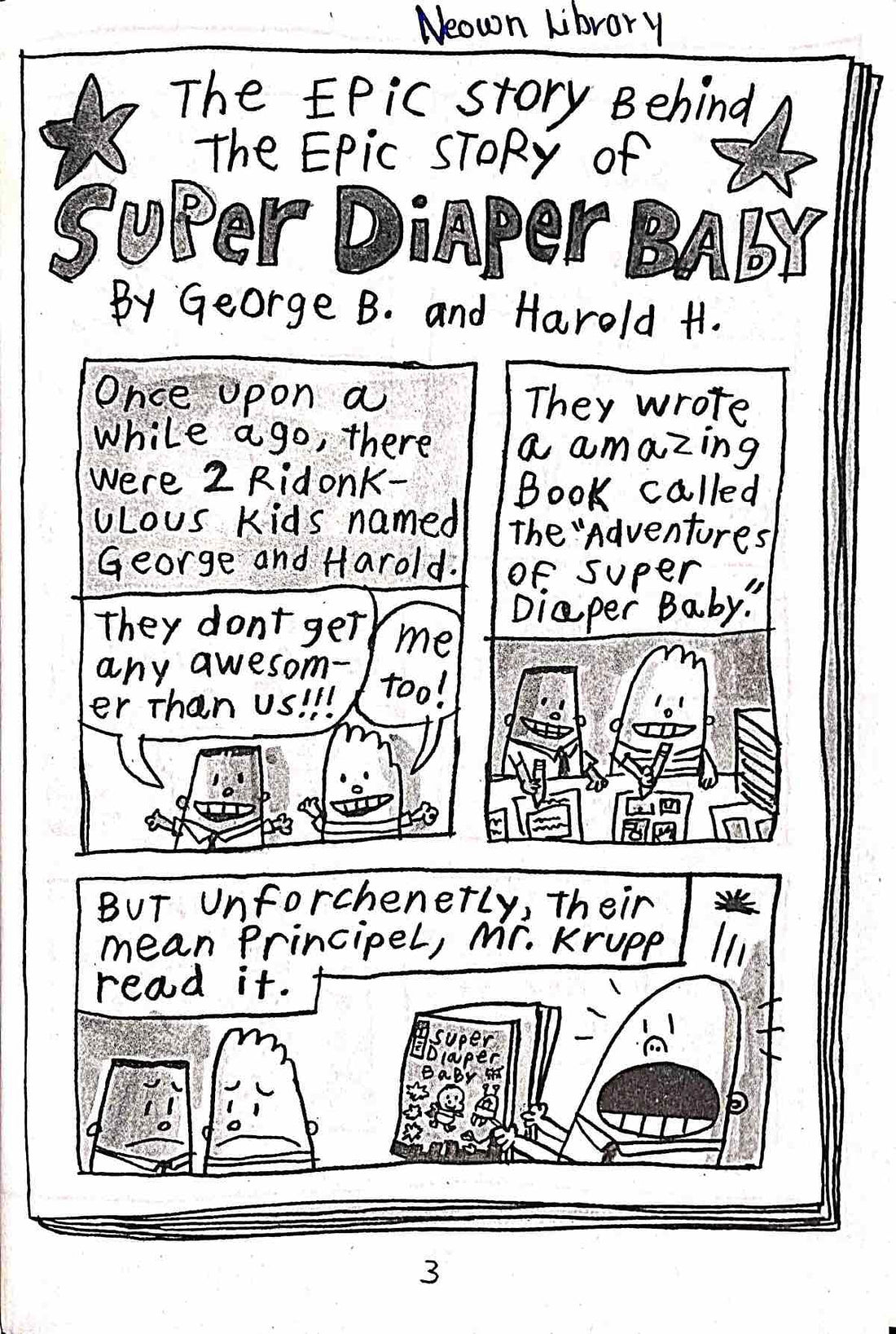 Super Diaper Baby #2 The Invasion of the Potty Snatchers