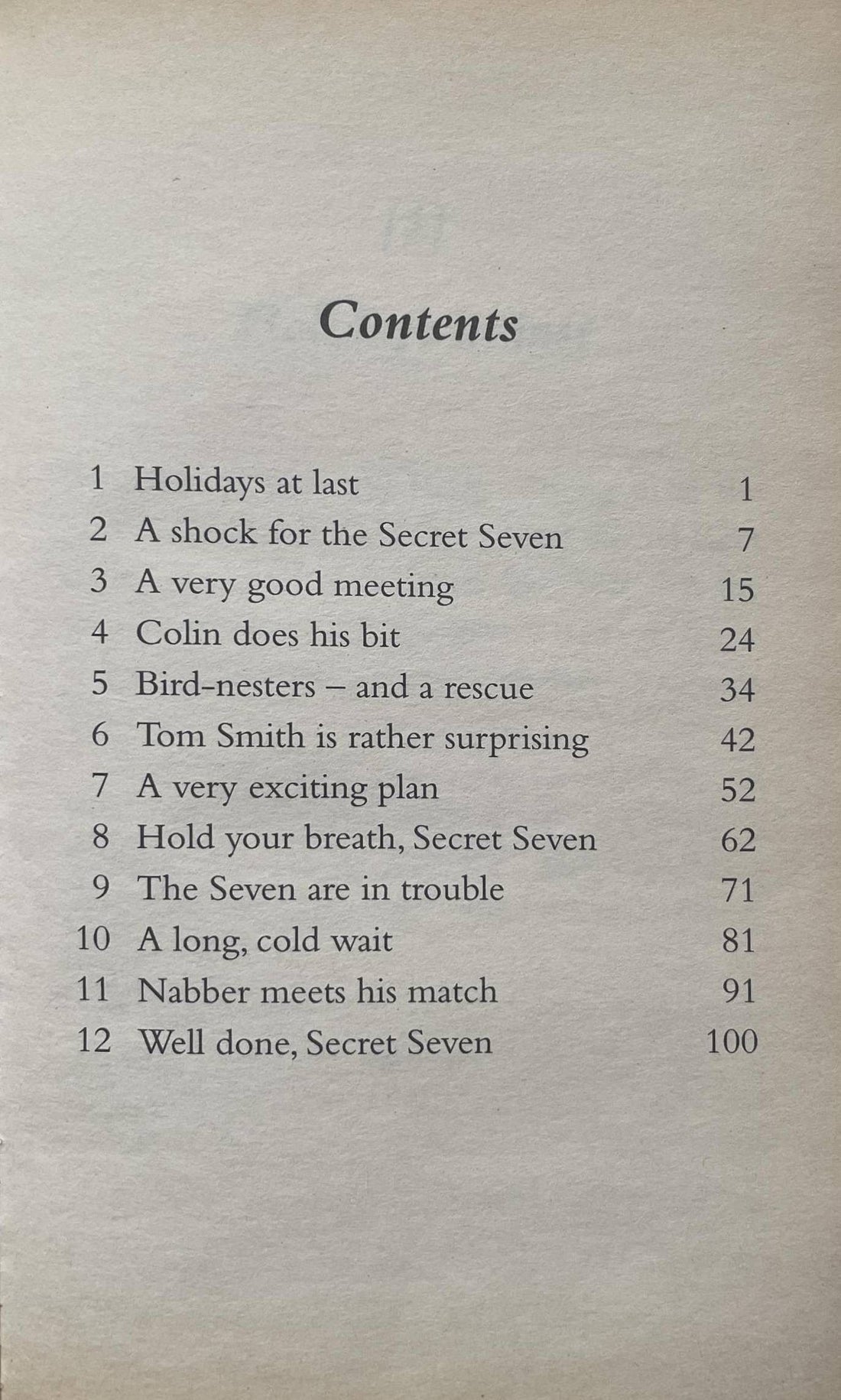 Secret Seven #14 Look Out, Secret Seven