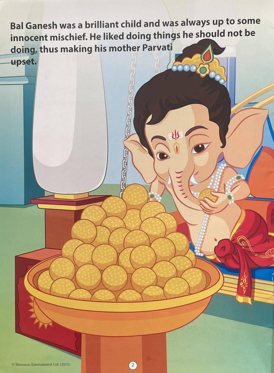 Bal Ganesh- Who took the Modaks?