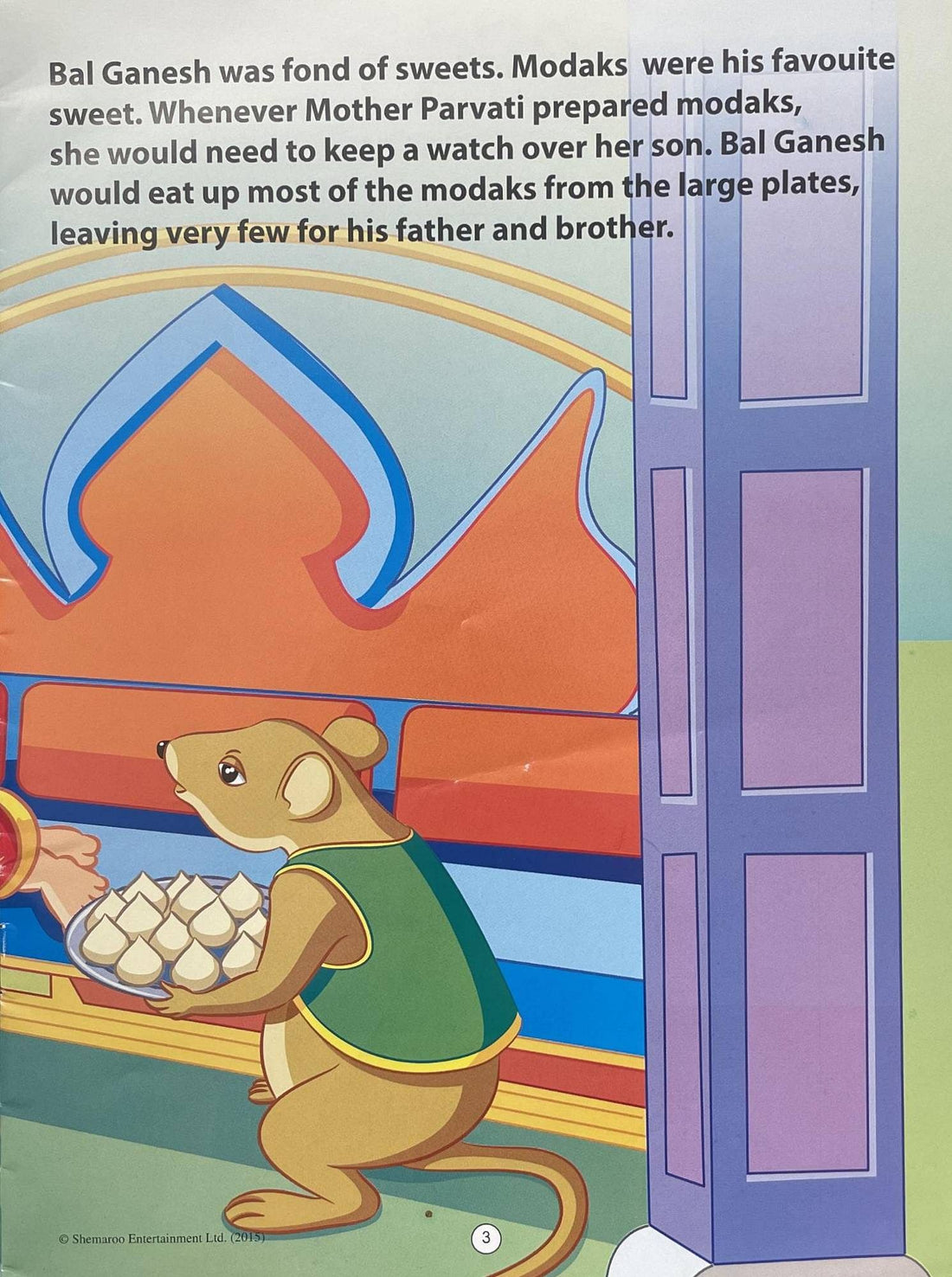 Bal Ganesh- Who took the Modaks?