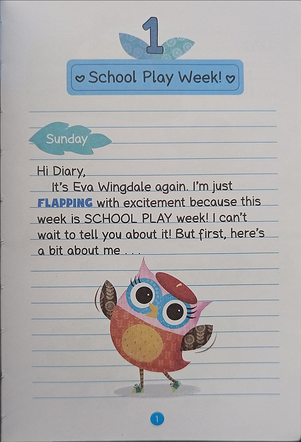Owl Diaries #13 Eva in the Spotlight