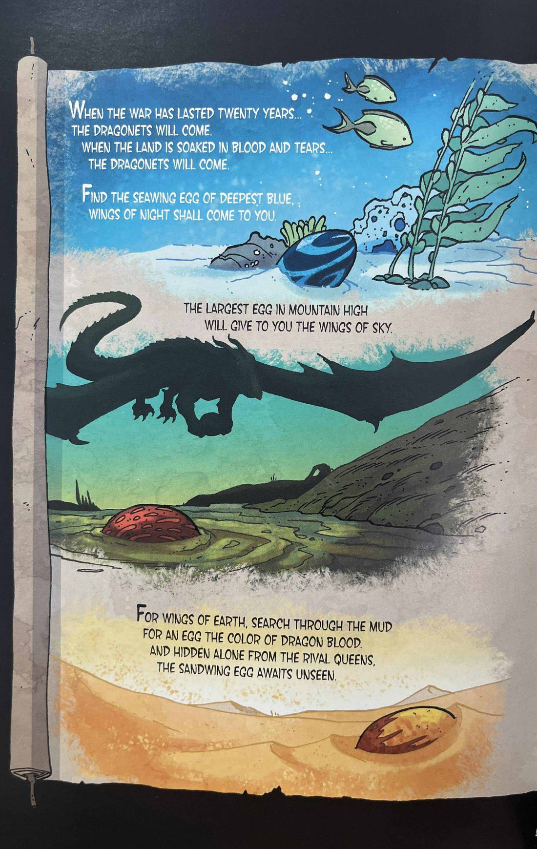 Wings of Fire #1 The Dragonet Prophecy (The Graphic Novel)