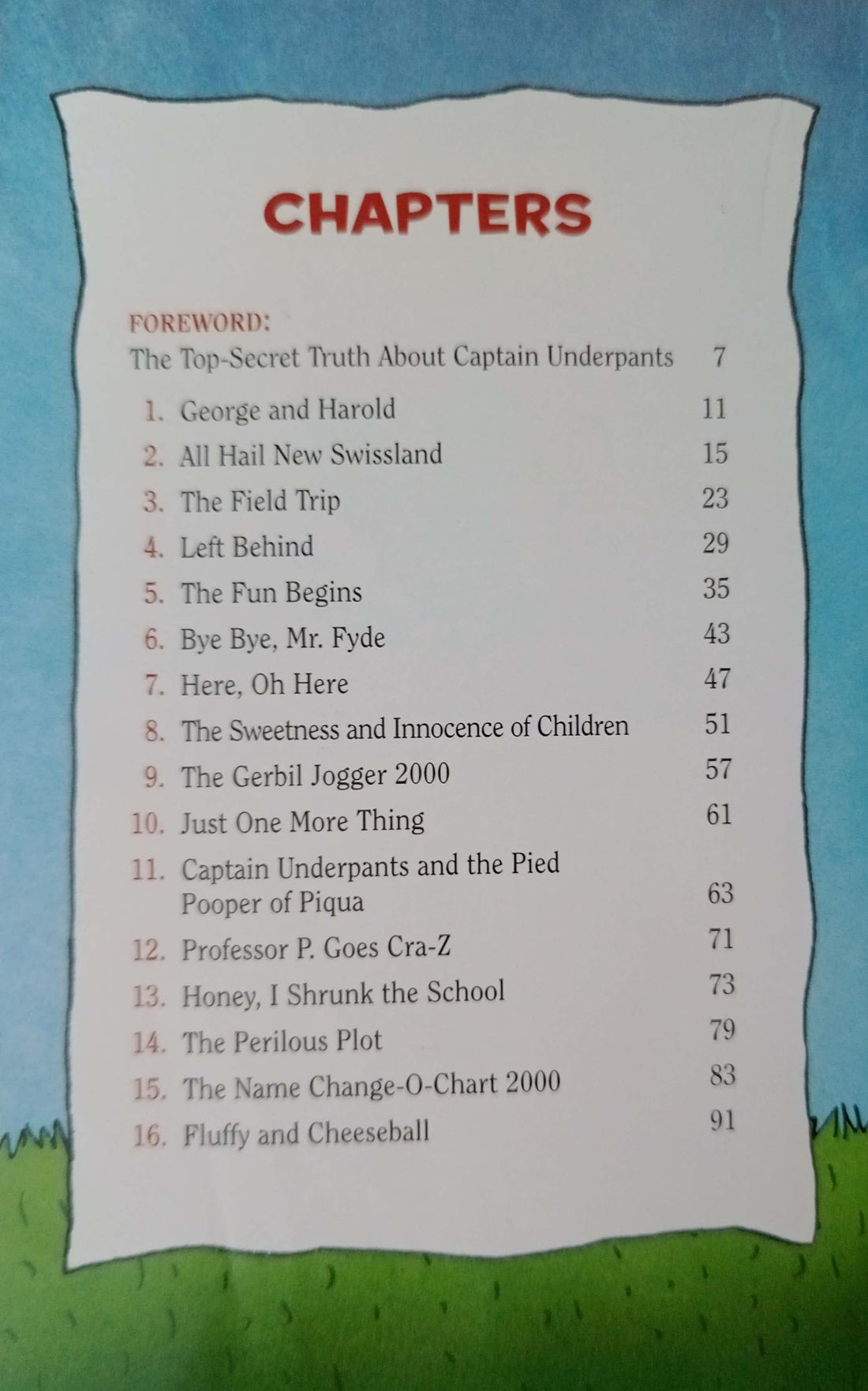 Captain Underpants #4 Captain Underpants and the Perilous Plot of Professor Poopypants (Full Color)