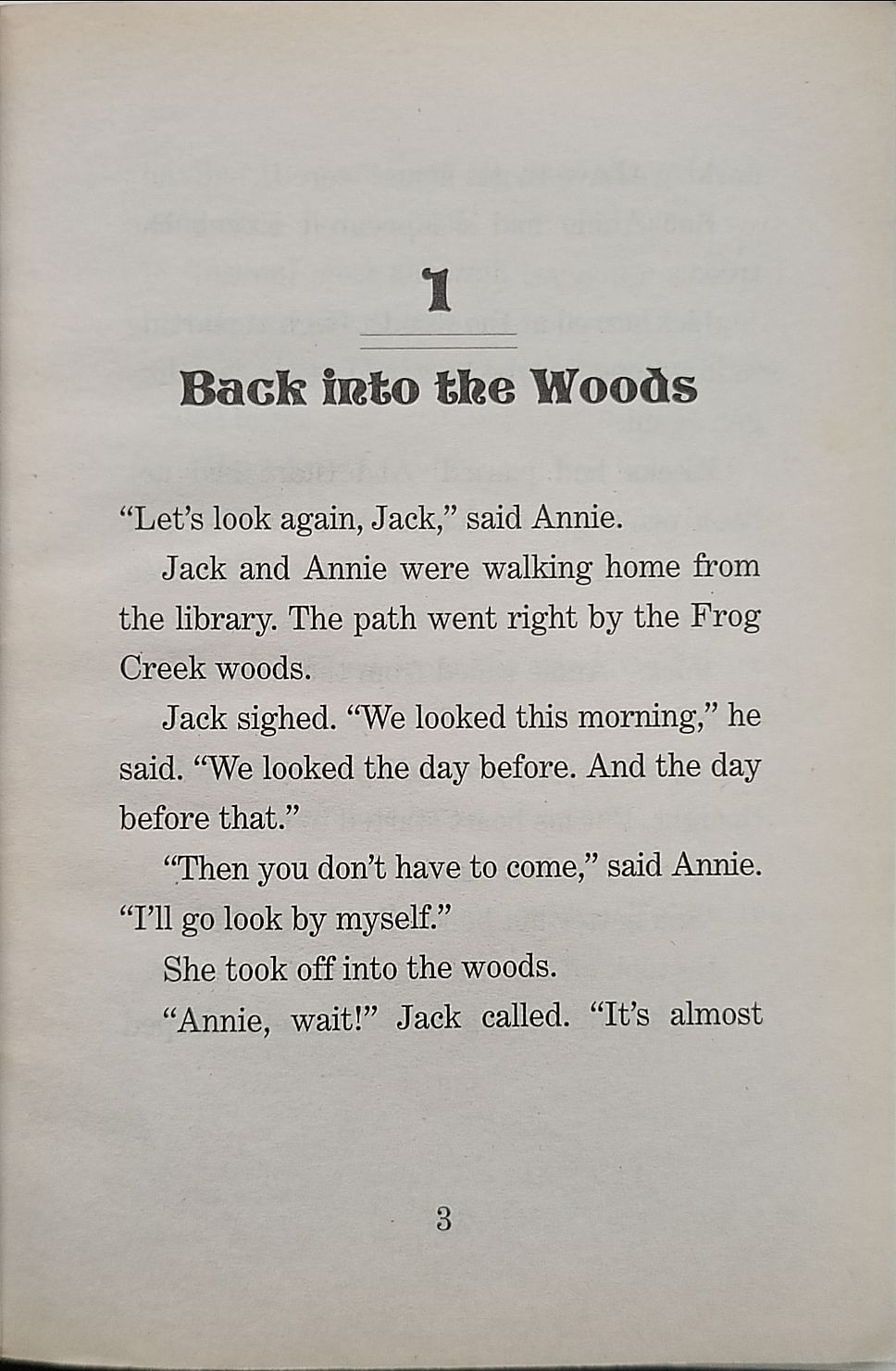 Magic Tree House #5 Night of the Ninjas
