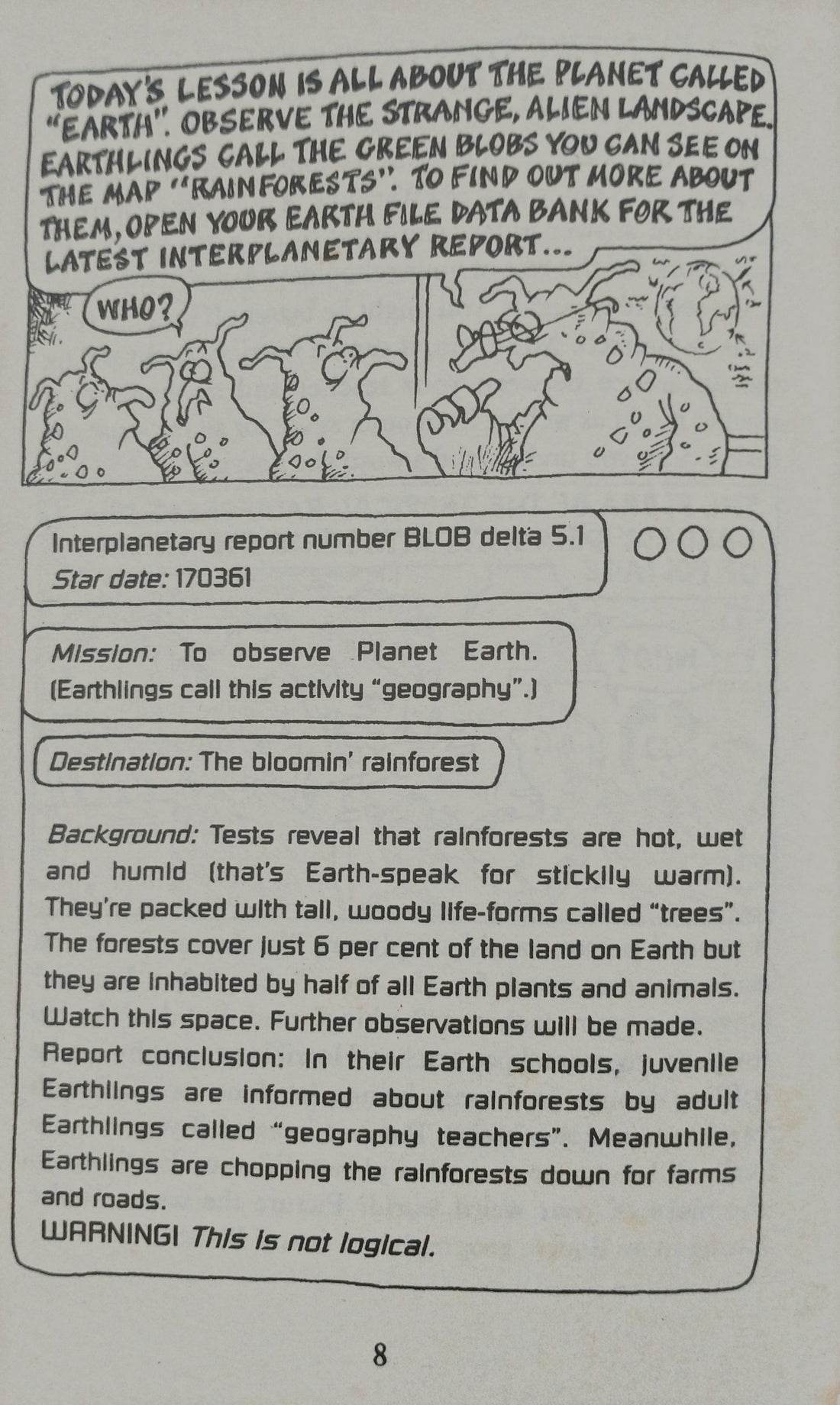 Horrible Geography: Bloomin' Rainforests
