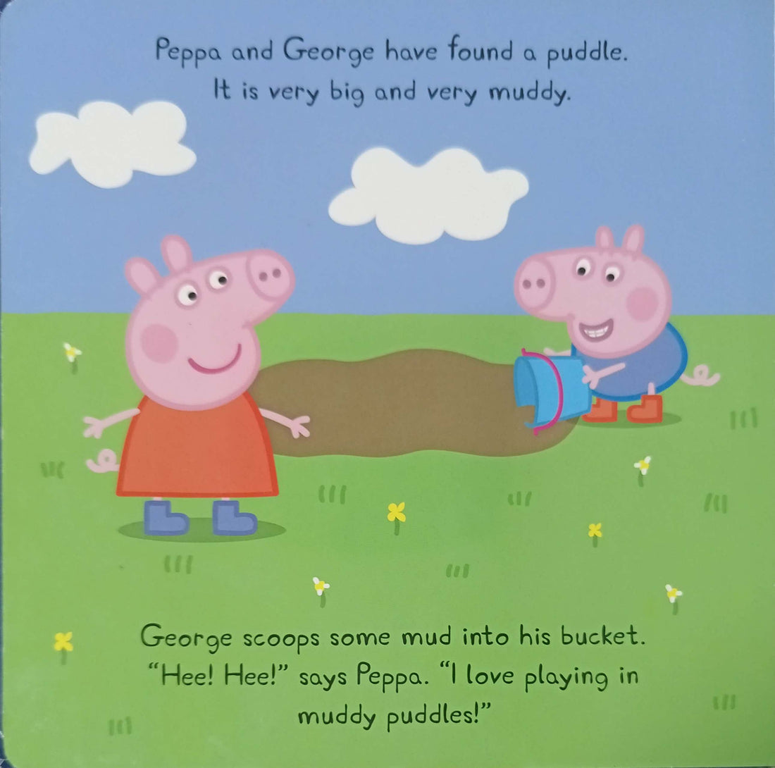 Peppa Pig: Puddle Playtime (A Touch-and-Feel Playbook)