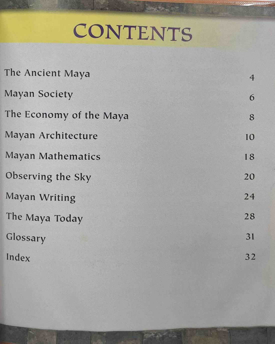 The History of the Maya