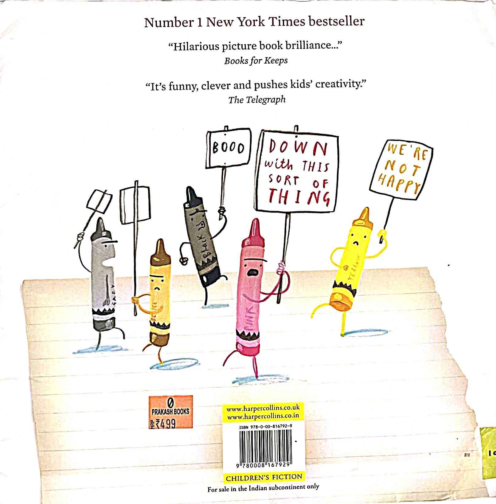 The Day the Crayons Quit #1 The Day the Crayons Quit (Paperback)