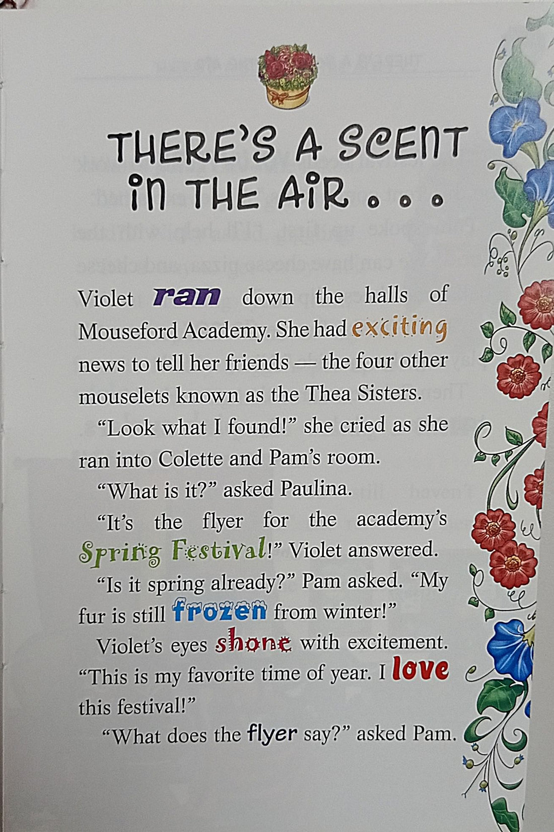 Thea Stilton Special Edition #6 The Land of Flowers