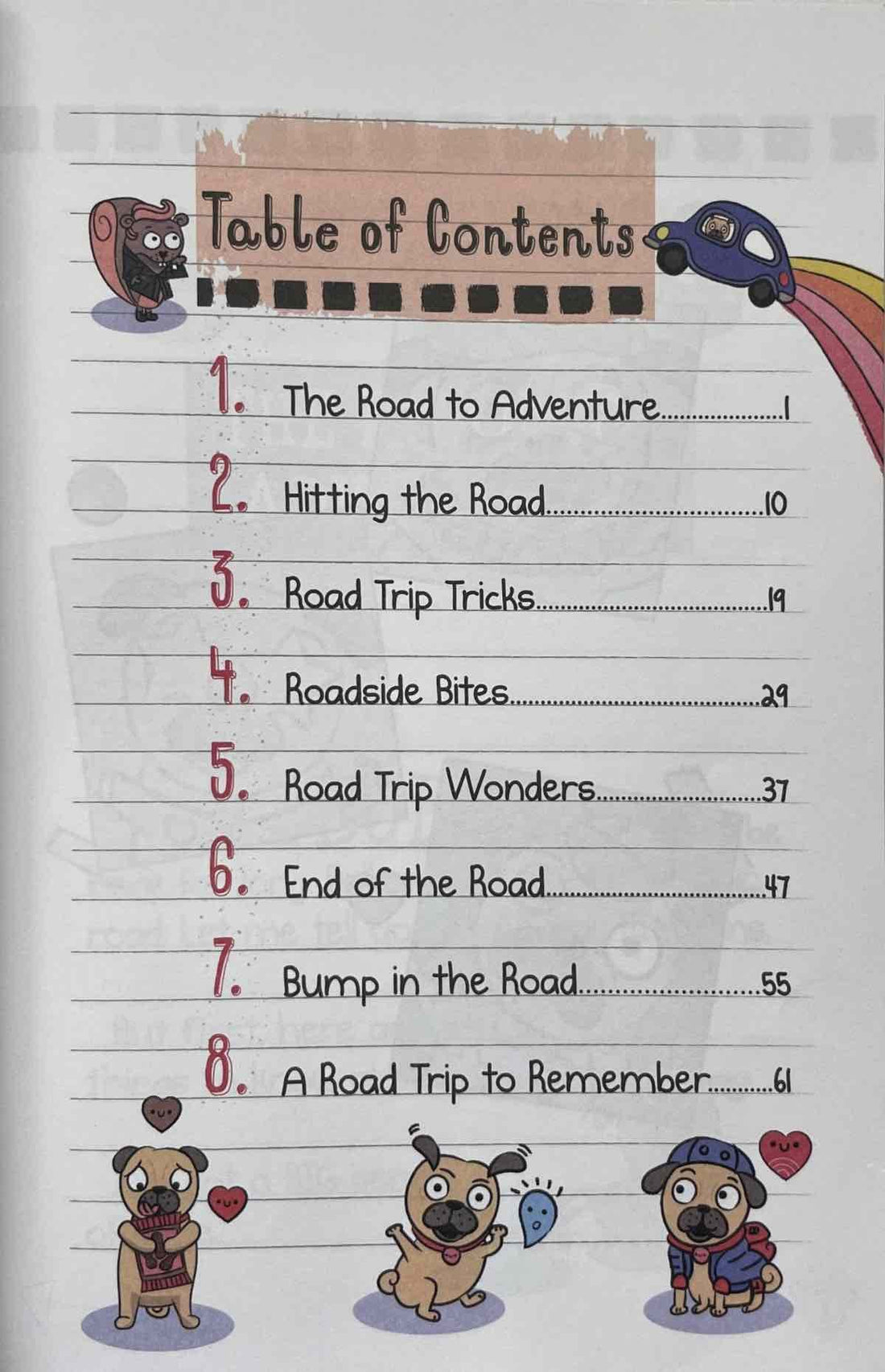 Diary of a Pug #7 Pug's Road Trip