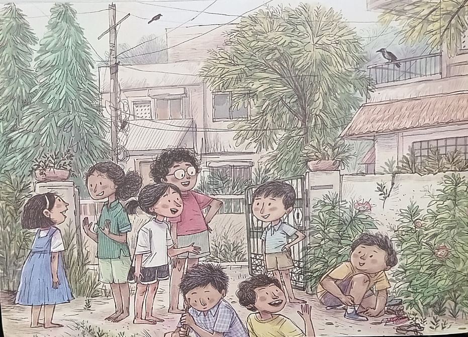 The Monster Who Could Not Climb A Tree