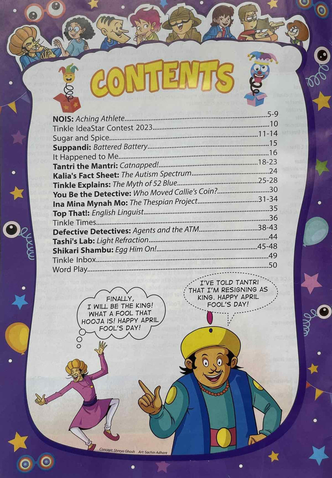 Amar Chitra Katha: Tinkle Vol. 43 No. 799