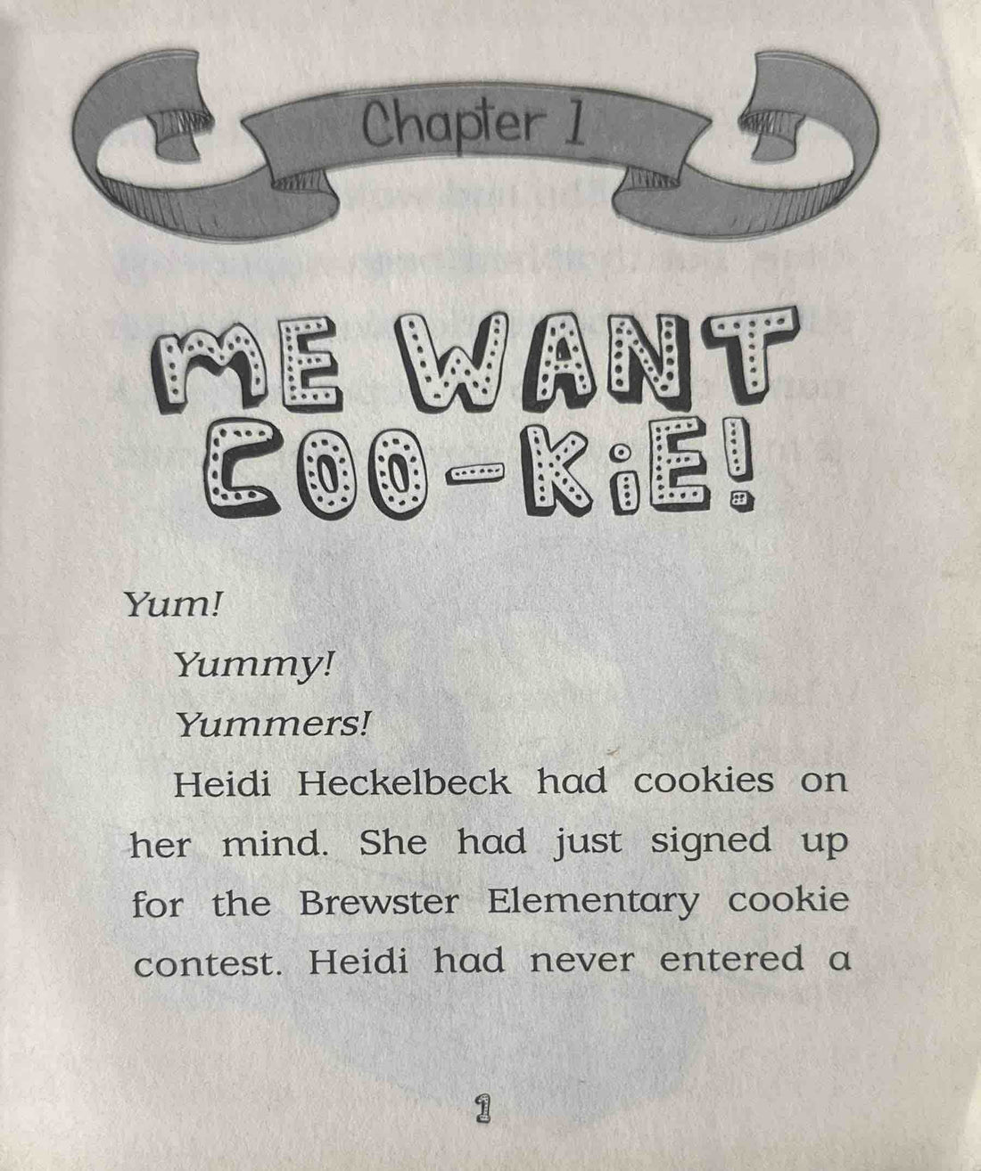 Heidi Heckelbeck #3 Heidi Heckelbeck and the Cookie Contest