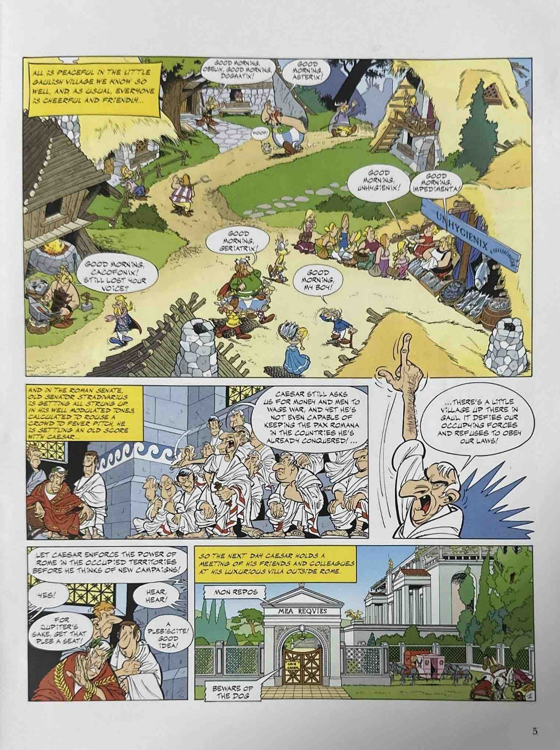 Asterix #15 Asterix and the Roman Agent