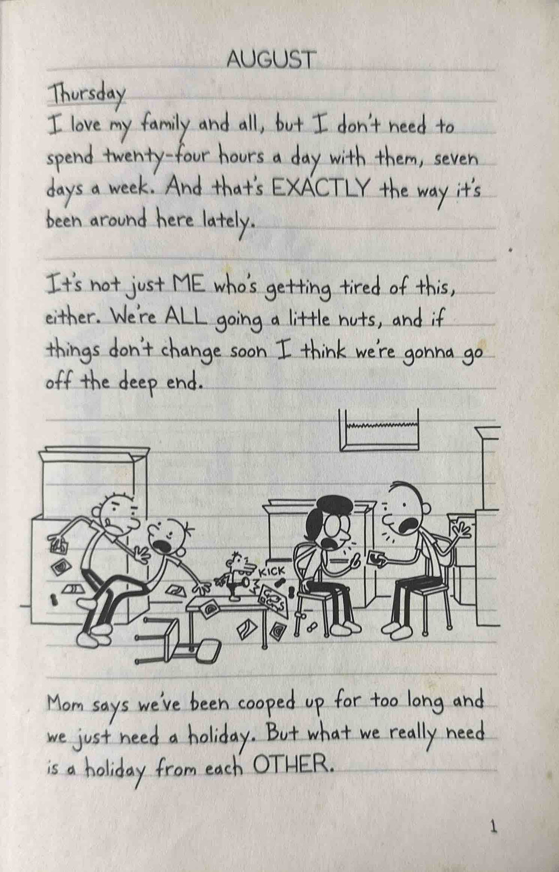 Diary of a Wimpy Kid #15 The Deep End