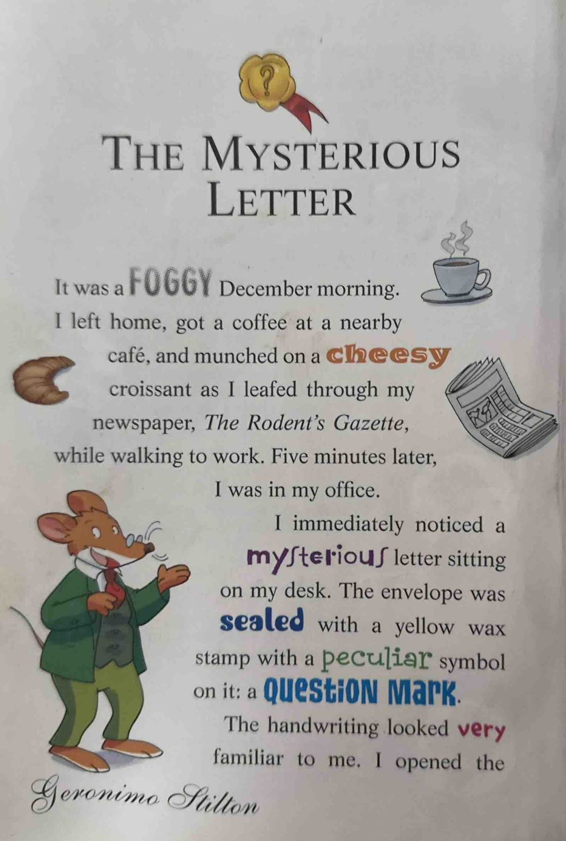 Geronimo Stilton Journey Through Time #1 The Journey Through Time