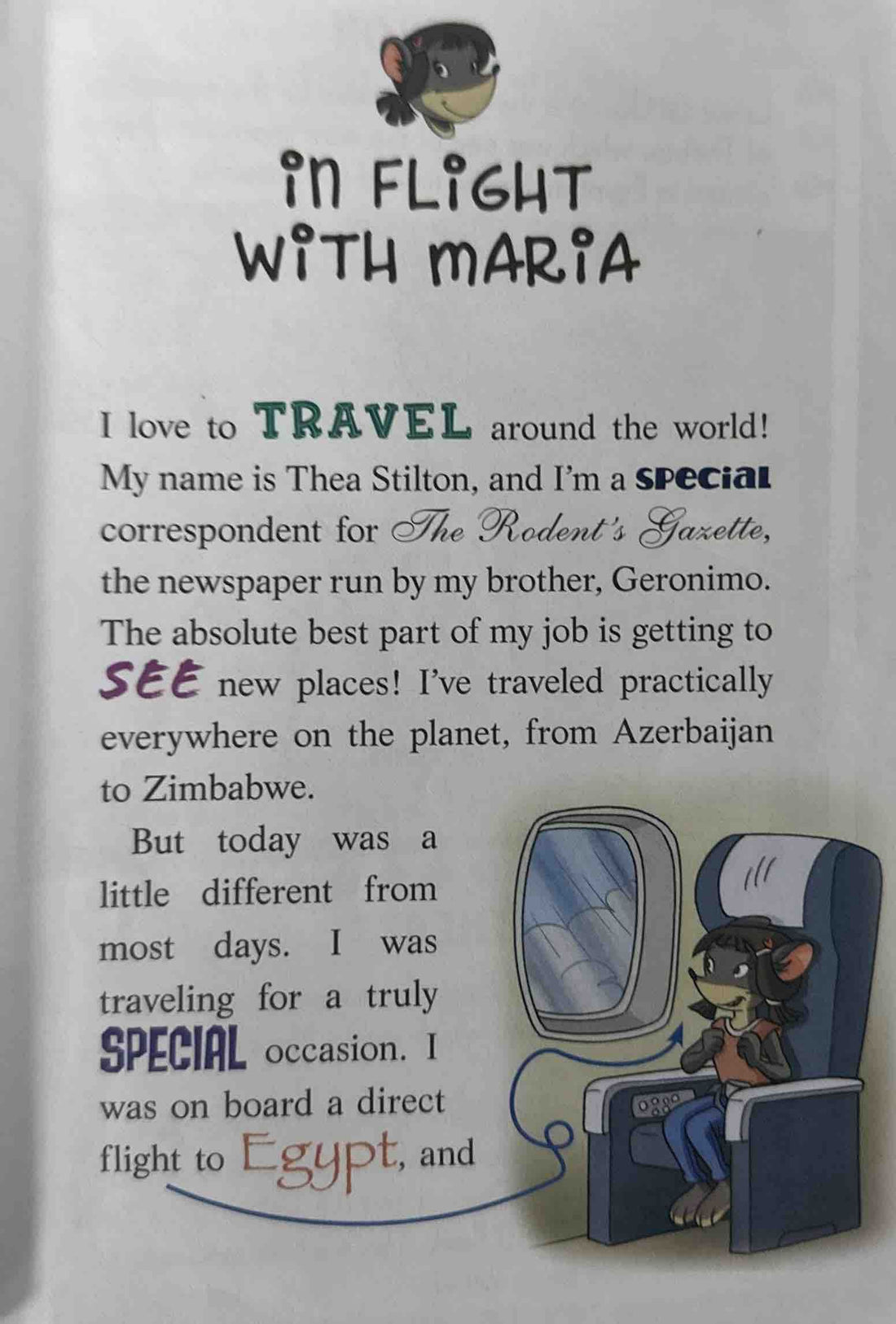 Thea Stilton #11 Thea Stilton and the Blue Scarab Hunt