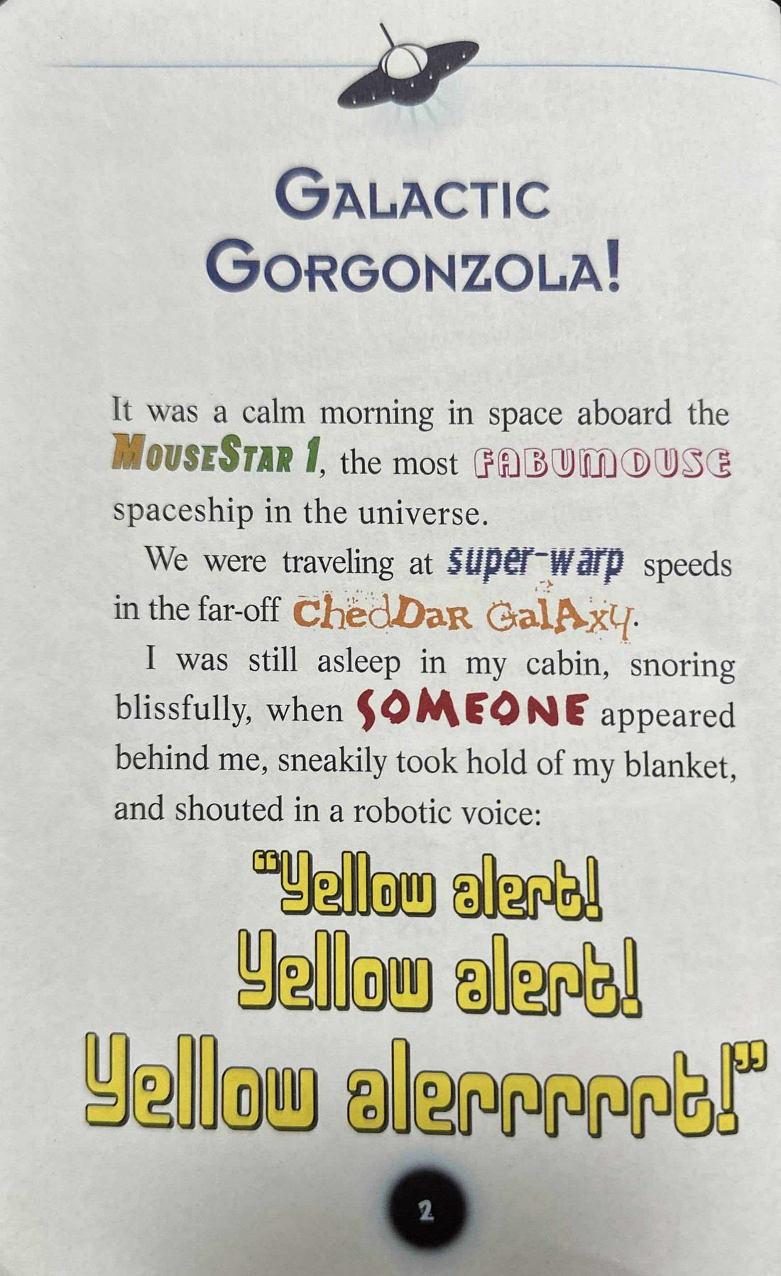 Geronimo Stilton Spacemice #1 Alien Escape