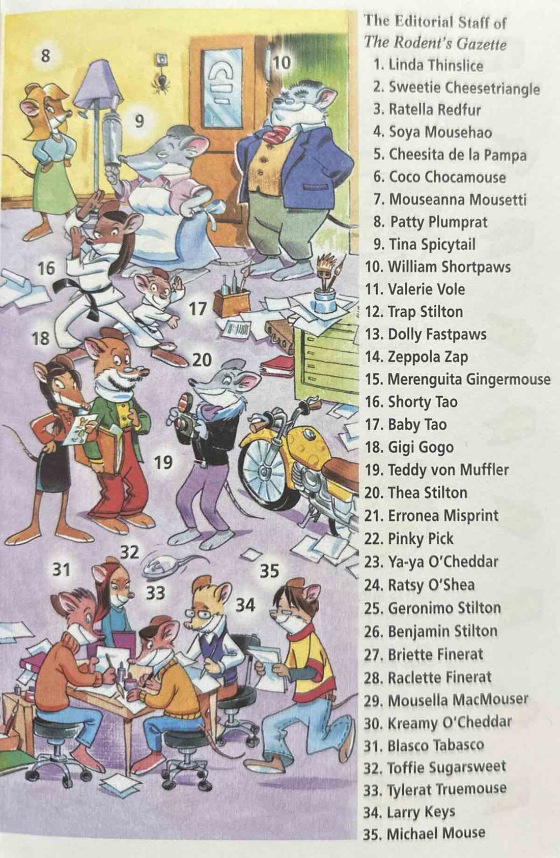 Geronimo Stilton #16 A Cheese-Colored Camper