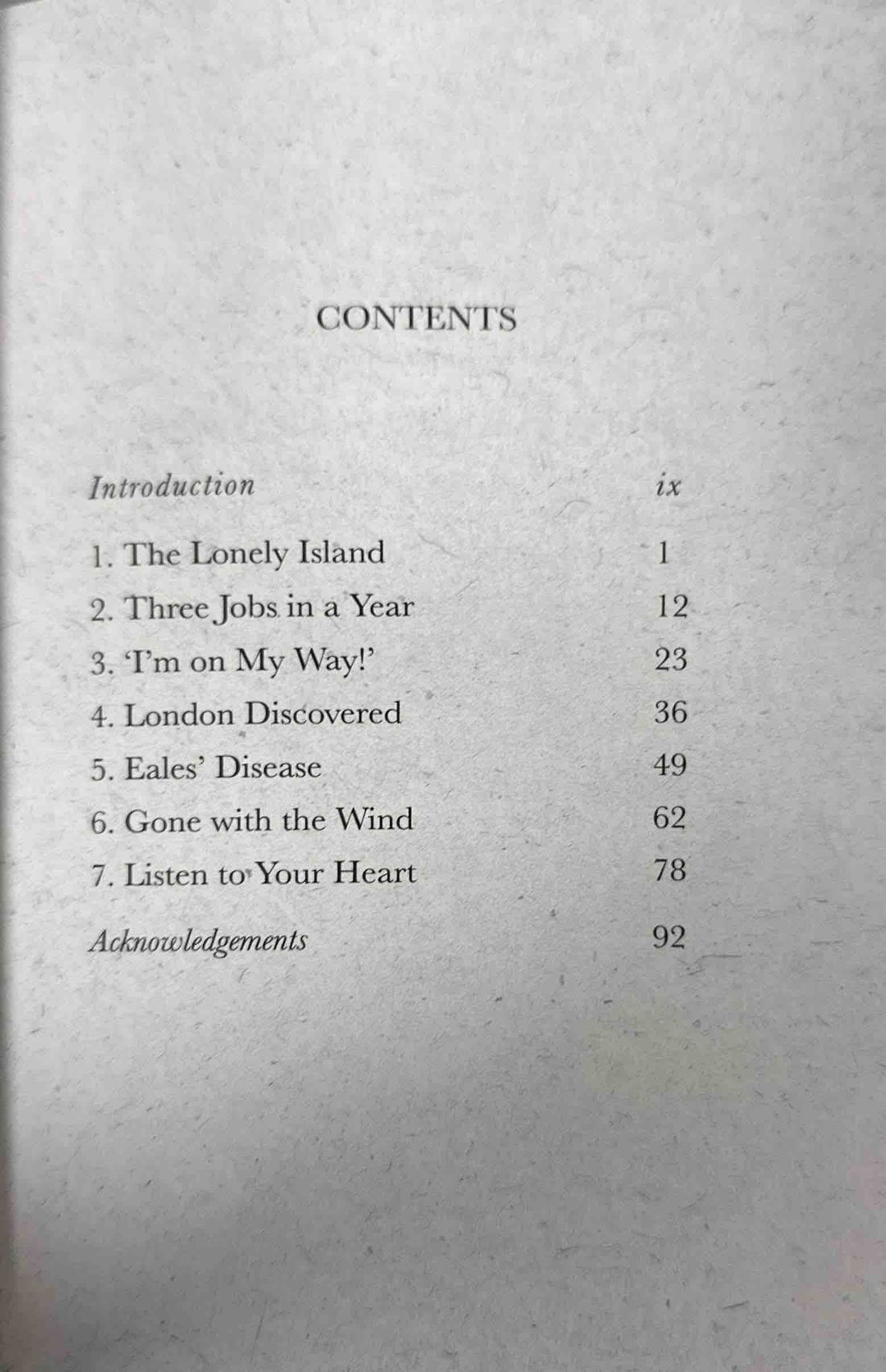 Listen to Your Heart (The London Adventure)